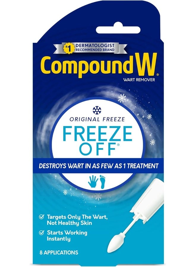 Compound W Freeze Off, Wart Removal - 8 Applications - Image 1